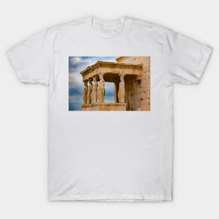 Caryatids on the Acropolis T-Shirt